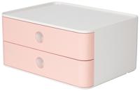 HAN HA-1120-86 Smart-box Allison Met 2 Lades Flamingo Roze, Stapelbaar - thumbnail