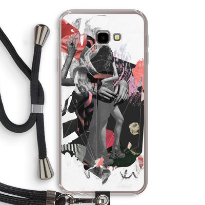 Dissimulation du réel: Samsung Galaxy J4 Plus Transparant Hoesje met koord