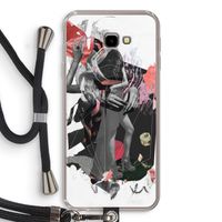 Dissimulation du réel: Samsung Galaxy J4 Plus Transparant Hoesje met koord