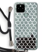 Dakpannetjes: Pixel 5 Transparant Hoesje met koord Dakpannetjes: Pixel 5 Transparant Hoesje met koord
