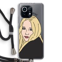 Mary Kate: Xiaomi Mi 11 Transparant Hoesje met koord