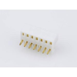 Molex 22172077 Female header, inbouw (standaard) Totaal aantal polen: 7 Rastermaat: 2.54 mm Inhoud: 1 stuk(s) Tray