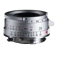 Voigtländer Color-Skopar 28mm F/2.8 ASPH Type II Leica M Mount zilver