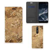 Nokia 5.1 (2018) | Standcase | Marmer Creme