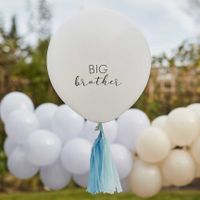 Big Brother Ballon Met Blauwe Tassels