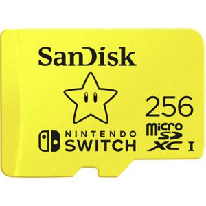 SanDisk Extreme Nintendo Switch™ microSDXC-kaart 256 GB UHS-I, UHS-Class 3 Geschikt voor Nintendo Switch