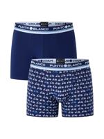 Punto Blanco - 2p Boxer Briefs - Navy (cotton) - 105, Maat:S