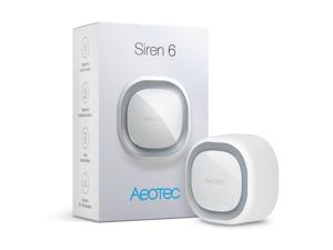 Z-Wave Siren 6 Draadloze sirene Binnen/buiten Wit