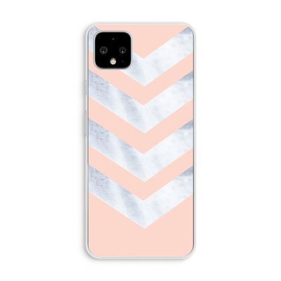 Marmeren pijlen: Pixel 4 XL Transparant Hoesje