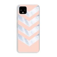 Marmeren pijlen: Pixel 4 XL Transparant Hoesje