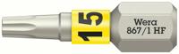 Wera 867/1 TORX® HF bits met vasthoudfunctie, TX 15 x 25 mm - 05066141001
