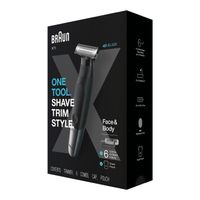 Braun Series X XT5200 Scheerapparaat met scheerblad Trimmer Zwart, Metallic - thumbnail