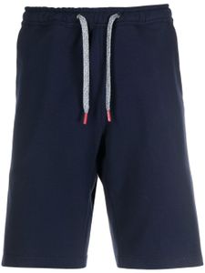 Kiton short à taille à lien de resserrage - Bleu