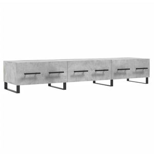 vidaXL Tv-meubel 150x36x30 cm bewerkt hout betongrijs