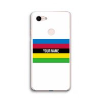 WK Wielrennen: Google Pixel 3 XL Transparant Hoesje