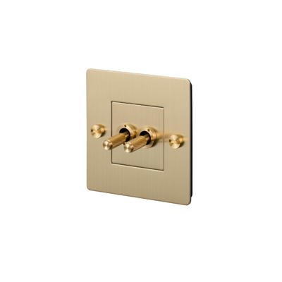 Buster and Punch - 1G double toggle cross Schakelaar