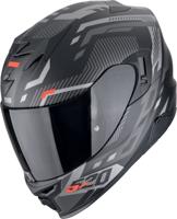 SCORPION EXO-520 Evo Air Ranka Mat, Integraalhelm, Zwart-Zilver-Rood