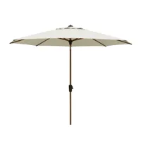 Madison Parasol Lissabon teak luxe champagne 300cm