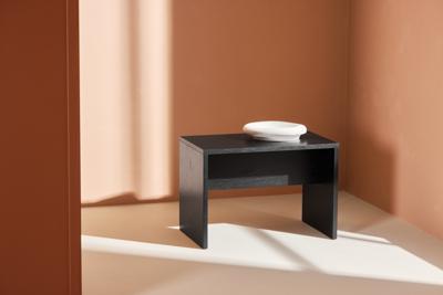 Nohr Salontafel 'Abrina' MDF, 58 x 35cm, kleur Zwart