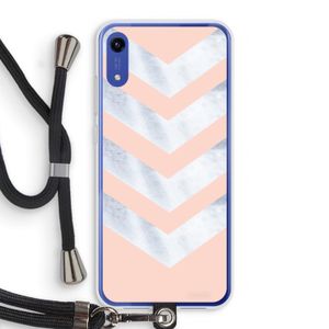 Marmeren pijlen: Honor Play 8A Transparant Hoesje met koord