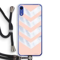 Marmeren pijlen: Honor Play 8A Transparant Hoesje met koord