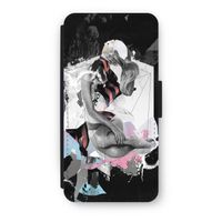 Camouflage de sommeil: iPhone 8 Flip Hoesje