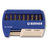 Berner bitbox 1/4" r-tx 10-delig