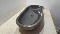 Waschbecken Flusstein RXXL231103, 91x36x15 cm