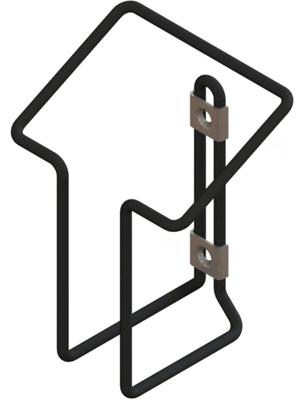 Steco laderhouder mat zwart
