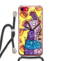 Loot Burger: iPhone SE 2020 Transparant Hoesje met koord