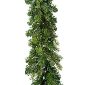 Decoris Guirlande - kerstslinger - groen - 270 cm - kerstversiering