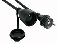 Rubber verlengkabel 5 m 3g2.5 penaarde - Velleman