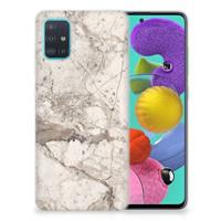 Samsung Galaxy A51 | TPU | Siliconen hoesje | Marmer Beige