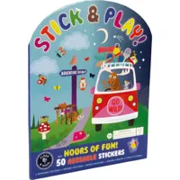 Floss en Rock Stick en Play over 50 reusable stickers