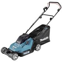 Makita Akku-Rasenmäher DLM432Z 2x18V solo ohne Akku, ohne Ladegerät Grasmaaier Accu Zonder accu 18 V Snijbreedte max. 430 mm - thumbnail