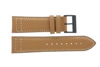 Horlogeband Nautica A14633G Leder Cognac 24mm