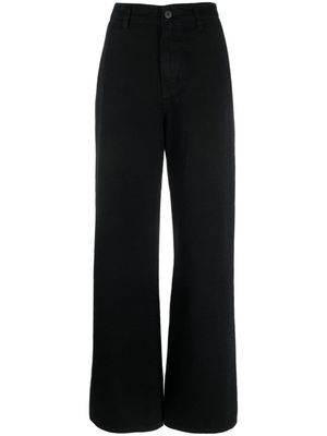 3x1 jean ample Flip à taille basse - Noir