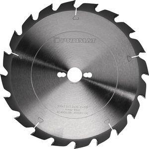 Promat Precisie-cirkelzaagblad | Bouw-uitvoering | buiten-d. 400 mm aantal tanden 28 FF | gat 30 mm snijbreedte 3,8 mm | hardmetaal - 4000814903