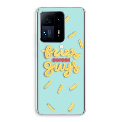 Always fries: Xiaomi Mi Mix 4 Transparant Hoesje