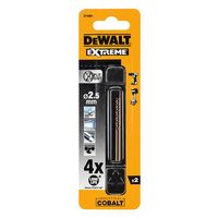 DeWalt Accessoires HSS INDUSTRIAL COBALT Metaalboor 2.5mm - DT4901-QZ - DT4901-QZ