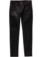 Purple Brand P001 Leathered skinny jeans - Noir - thumbnail