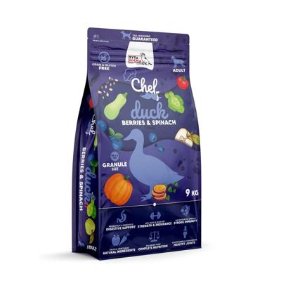 SYTA MICHA Chef Duck, berries and spinach - droog hondenvoer - 9kg