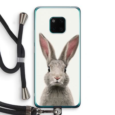 Daisy: Huawei Mate 20 Pro Transparant Hoesje met koord