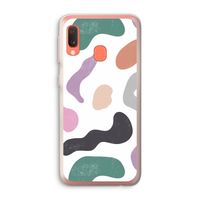 Memphis Shapes: Samsung Galaxy A20e Transparant Hoesje