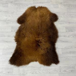 Schapenvacht Scandinavian bruin 105x75cm M