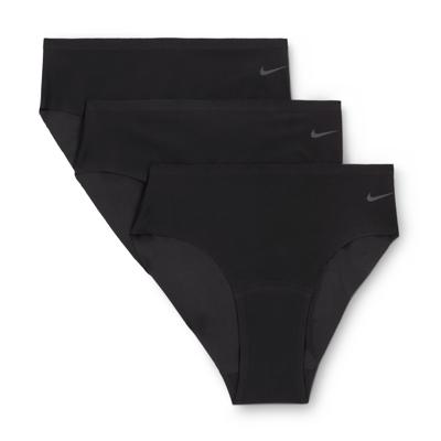 Nike Leak Protection Sport Ondergoed 3-Pack Meisjes Zwart Grijs