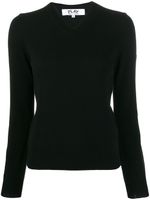 Comme Des Garçons Play classic knit sweater - Noir