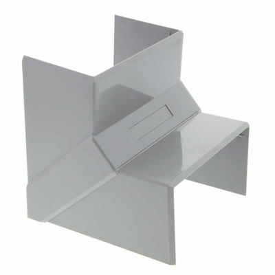 Binnenhoek kabelgoot 130x60mm grijs RAL 7030 Canalit 951509