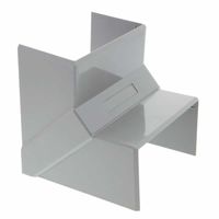Binnenhoek kabelgoot 130x60mm grijs RAL 7030 Canalit 951509