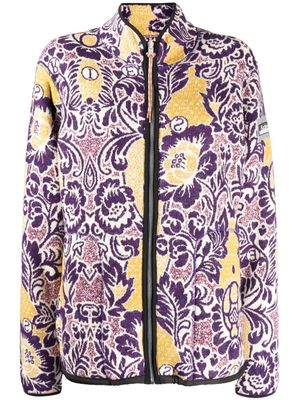 Aries cardigan zippé à fleurs - Rose